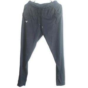 Under Armor Womens Size S Black Drawstring Joggers